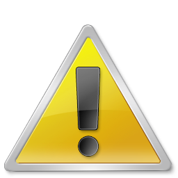Windows 7 warning symbol